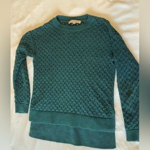 Dark Green Loft Sweater - size: Medium